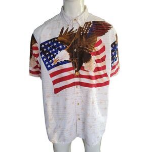 Cotton Traders Sport Declaration of Independence Men's Shirt (Size XXL)